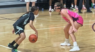 Kaleena Smith and Kate Harpring (Photo by Chris Wellbaum)
