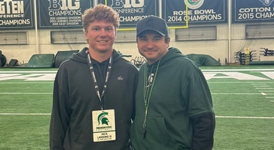 Michigan State PWO commit Jack Lansing III (photo courtesy of Jack Lansing III via Twitter).