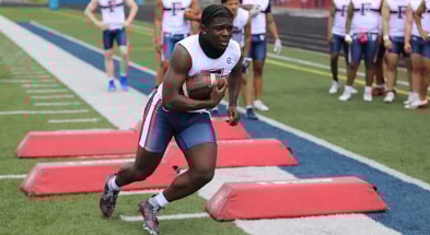 Deon'Dray Richard by Mick Walker -- Lettermen Row --