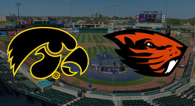 A play-by-play recap of the series opener between the Hawkeyes and Beavers.