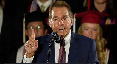 Former Alabama HC Nick Saban