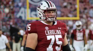 South Carolina offensive lineman Cason Henry (Photo: CJ Driggers | GamecockCentral.com)
