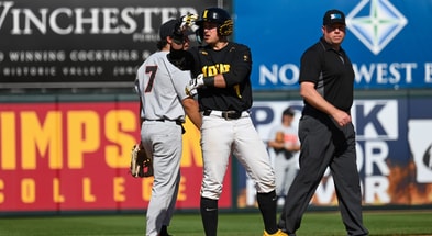 The Hawkeyes fell to Oregon State on Saturday afternoon. (Photo by Dennis Scheidt)