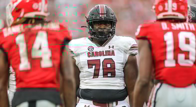 South Carolina offensive lineman Trovon Baugh (Photo: Chris Gillespie | GamecockCentral.com)