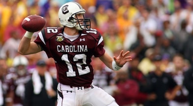 Former South Carolina quarterback Blake Mitchell. Photo credit: John David Mercer-Imagn Images Copyright © 2007 John David Mercer