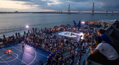 Throwdown on the Yorktown