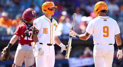 Dalton Bargo and Hunter Ensley. Credit: Tennessee Athletics/Kate Luffman