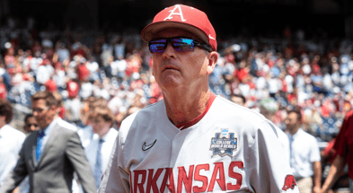 Dave-Van-Horn-shares-feelings-facing-Michael-Brooks-other-former-Arkansas-players-vs-Kansas