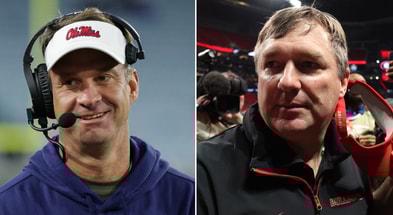 Lane-Kiffin-trolls-Kirby Smart-over-NIL-recruiting-during-SEC-spring-meetings