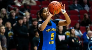 Incoming freshman Journey Houston is excited to get her Hawkeye career started. (Photo by Cody Scanlan/The Register)