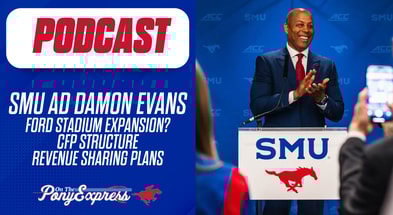 exclusive-smu-ad-damon-evans-talks-college-football-playoff-nil-and-more