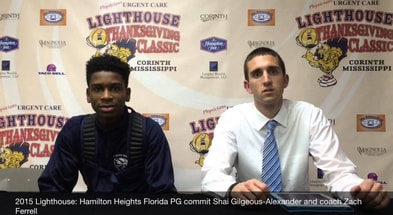 Shai Gilgeous-Alexander and Zach Ferrell (Brandon Speck on YouTube)