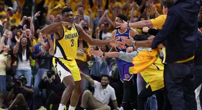 NBA: Playoffs-New York Knicks at Indiana Pacers