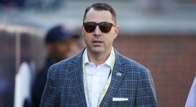 Georgia Tech Yellow Jackets athletic director J Batt on the field before a game against the Boston College Eagles at Bobby Dodd Stadium at Hyundai Field. - Brett Davis, USA TODAY Sports
