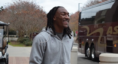 Four-star DB Samari Matthews at Florida State (Matt LaSerre/Warchant.com)