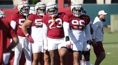 Alabama DL James Smith and Tim Keenan