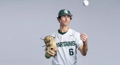 Garrett Brewer (Photo by Michigan State Athletics)