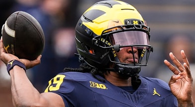 Michigan QB Bryce UnderwoodJunfu Han | USA TODAY NETWORK via Imagn Images