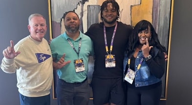 LSU landed another Top 15 OT prospect. Who could commit next on the OL? (Photo: Emanuel Tucker)