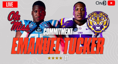 LSU landed a commitment from Mississippi 4-star OT Emanuel Tucker