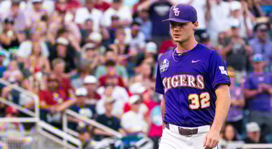 NCAA Baseball: College World Series-Arkansas v LSU