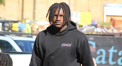 Xavier Tiller on his Florida State official visit (Matt LaSerre/Warchant)