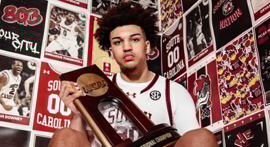 South Carolina basketball recruiting target Justin Caldwell. Photo credit: Justin Caldwell | @JustinC2026 on Twitter/X