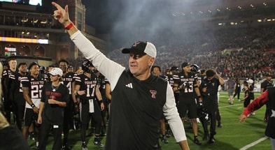 Texas Tech football coach Joey McGuire