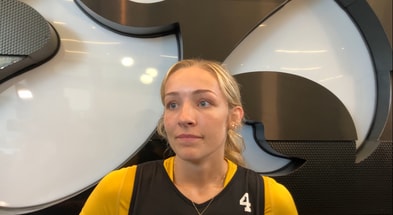 Kylie Feuerbach is gearing up for her sixth season of college basketball. (Photo by Kyle Huesmann)