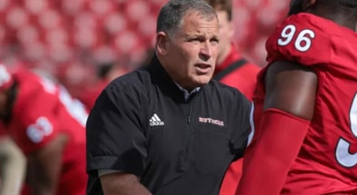 Rutgers Football Head Coach Greg Schiano