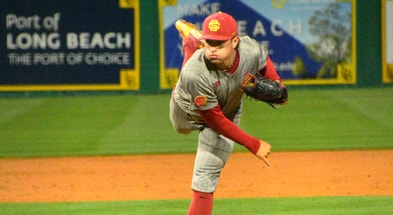 Brodie Purcell. Credit: Alex Feinstein (USC Athletics)