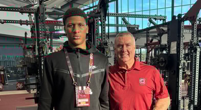 south carolina gamecocks tight end target caden ramsey