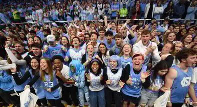 North Carolina Tar Heels fans