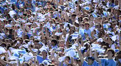 North Carolina Tar Heels fans