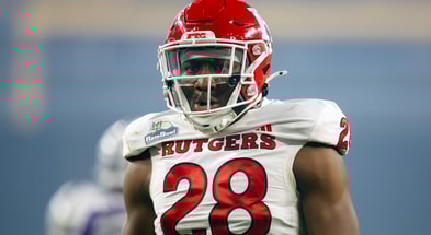 Rutgers Football linebacker Dariel Djabome