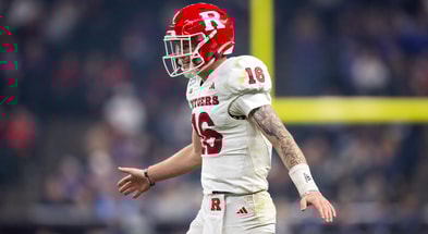 Rutgers Football quarterback Athan Kaliakmanis