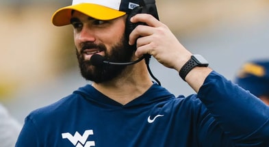 West Virginia defensive coordinator Zac Alley