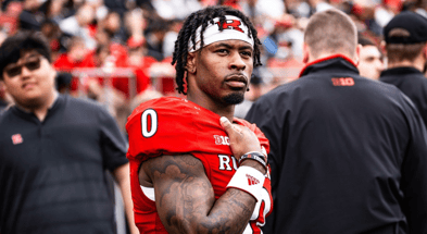 Rutgers Football Wide Receiver DT Sheffield