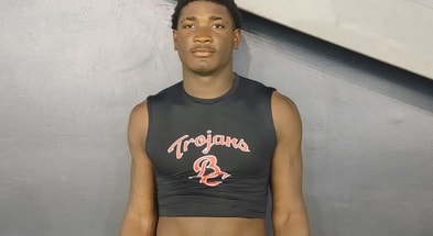 2027 tight end George Lamons at GT 7-on-7