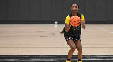Georgia Tech transfer Chit-Chat Wright looks to make an impact as a sophomore. (Photo by Dennis Scheidt)