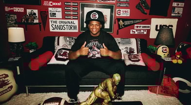 south carolina gamecocks dl commit noah clark