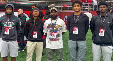 Lock Down Training's Jamal Bullock with recruits