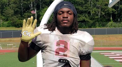 Chris Carbin at Hillgrove practice with GT glove