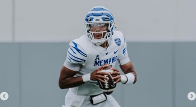 Memphis QB Arrington Maiden