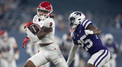Ian Strong - Rutgers wide receiver in the 2024 Rate Bowl