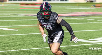 Texas Tech linebacker Jacob Rodriguez
