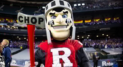 Rutgers Scarlet Knights mascot Sir Henry during the Rate Bowl