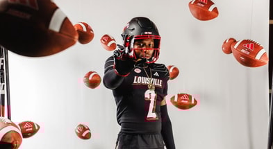 Devonte Anderson at his Louisville visit on May 30