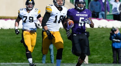 NCAA Football: Iowa at Northwestern