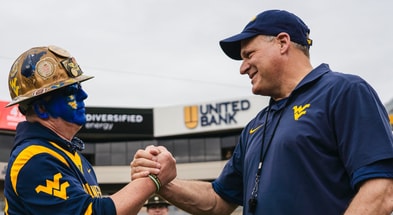 West Virginia head football coach Rich Rodriguez